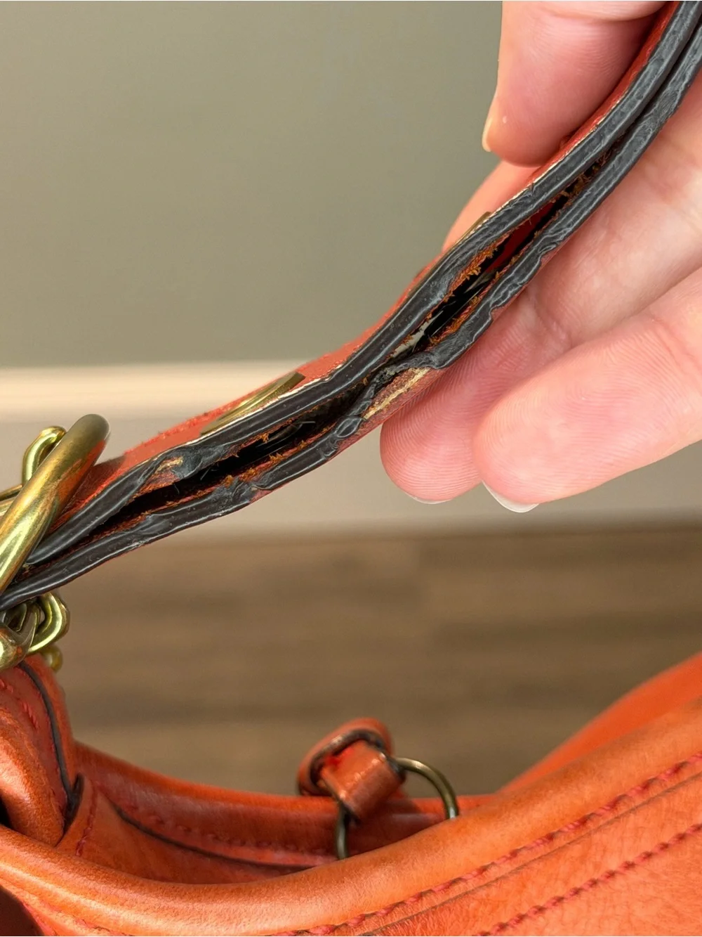 Coach Bleecker Duffle with Tattersall Interior - Picture 8 of 15